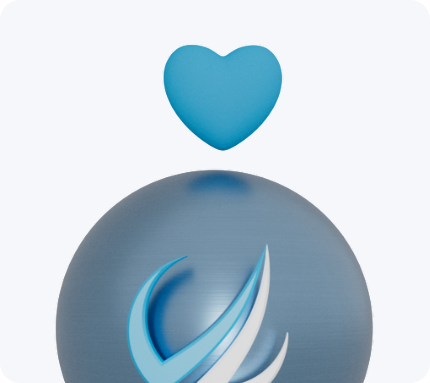 EFT24 logo and a heart